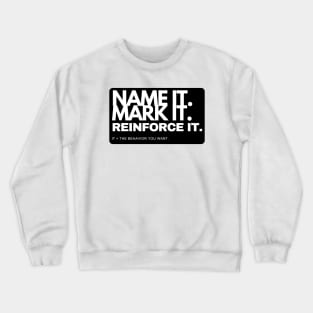 Name it. Mark it. 2 Crewneck Sweatshirt